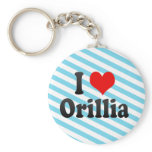 I Love Orillia, Canada. I Love Orillia, Canada Key Chain