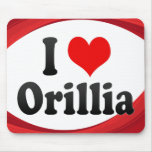 I Love Orillia, Canada. I Love Orillia, Canada Mouse Pad