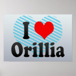 I Love Orillia, Canada. I Love Orillia, Canada Poster