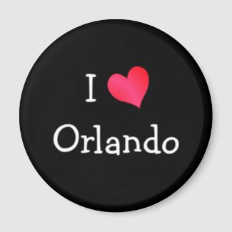 I Love Orlando magnet