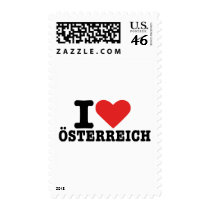 I love Österreich - Austria Postage Stamps