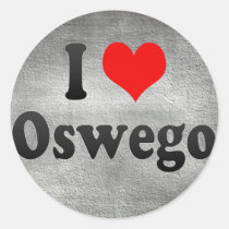 I Love Oswego, United States stickers