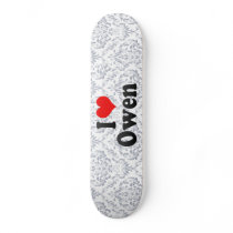 I love Owen Skateboard Decks