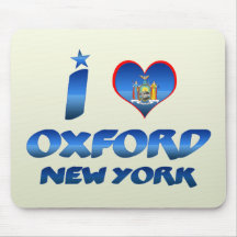 I love Oxford, New York Mouse Pads