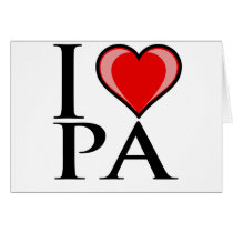 I Love PA - Pennsylvania Cards