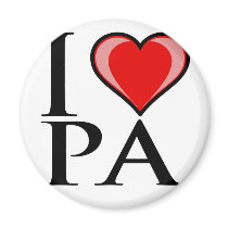 I Love PA - Pennsylvania Magnets