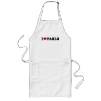 I LOVE PABLO APRONS