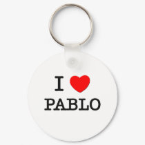 I Love Pablo keychains by ilovemyshirt I Love Pablo keychains