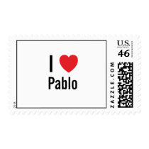 I love Pablo postage by funnycustomtshirts I love Pablo postage