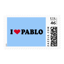 I LOVE PABLO postage by heartshirts I LOVE PABLO postage