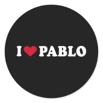 I LOVE PABLO stickers by loveshirts I LOVE PABLO stickers