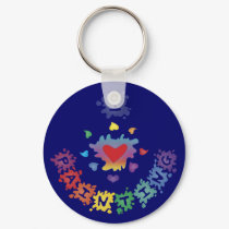 I Love Painting keychains by Sensato I Love Painting keychains