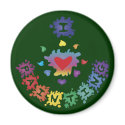 I Love Painting magnets by Sensato I Love Painting magnets