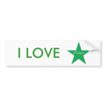 I Love Pakistan Bumper Sticker bumper stickers