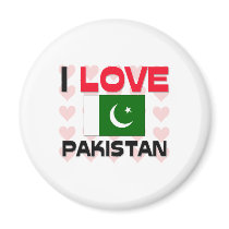 I Love Pakistan magnets