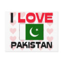 I Love Pakistan postcards