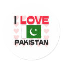 I Love Pakistan stickers