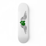 I Love Pakistan -wings skateboards
