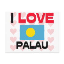 I Love Palau postcards