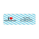 I Love Paleoanthropologists Return Address Labels