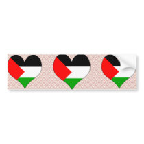 I Love Palestine Bumper Stickers