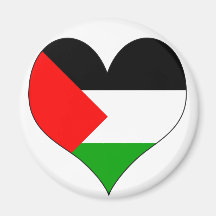 I Love Palestine Fridge Magnet