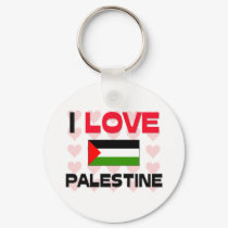 I Love Palestine keychains