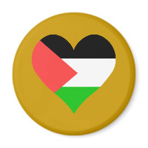 I Love Palestine Refrigerator Magnet