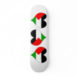 I Love Palestine Skateboard Decks