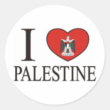 I Love Palestine Stickers