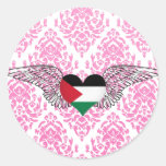 I Love Palestine -wings Stickers