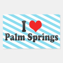 I Love Palm Springs, United States stickers