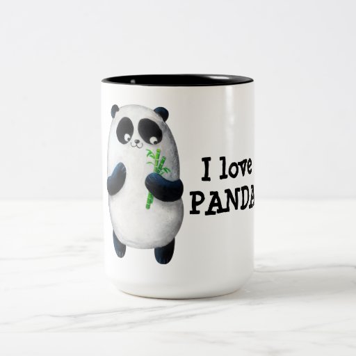 I love Panda Coffee Mug