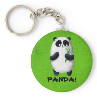 I love Panda Key Chains