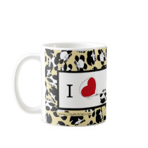 I love pandas mug