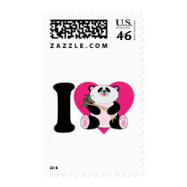 I Love Pandas Stamps