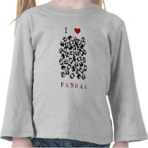 I love pandas tees