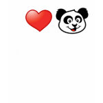 This panda is too cute. Who wouldn't love such an adorable face? Here's a great design for panda lovers around the world. Help protect our pandas with this panda support design, available on t-shirts, hats, stickers, magnets and more.