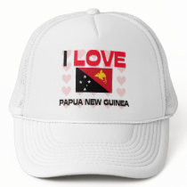 I Love Papua New Guinea hats by tshirtshirts I Love Papua New Guinea hats