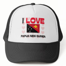 I Love Papua New Guinea hats by tshirtshirts I Love Papua New Guinea hats