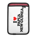 I LOVE PAPUA NEW GUINEA iPad MINI SLEEVES