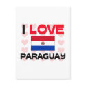 I Love Paraguay postcards