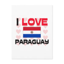 I Love Paraguay postcards by tshirtshirts I Love Paraguay postcards