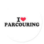 I love Parcouring Sticker