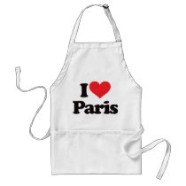 I Love Paris aprons by visualnewbie I Love Paris aprons