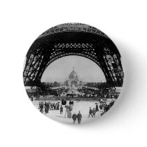 I Love Paris Buttons