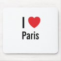 I love Paris mousepads by funnycustomtshirts I love Paris mousepads