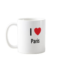 I love Paris Coffee Mugs