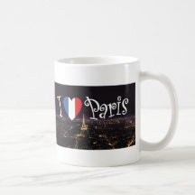 I Love Paris Mug