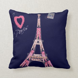 I Love Paris Pillows